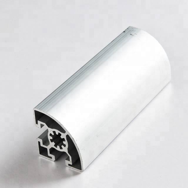 Profil à rayons en aluminium 2020 d'angle de la parenthèse 20x20 2040 V-fentes 5