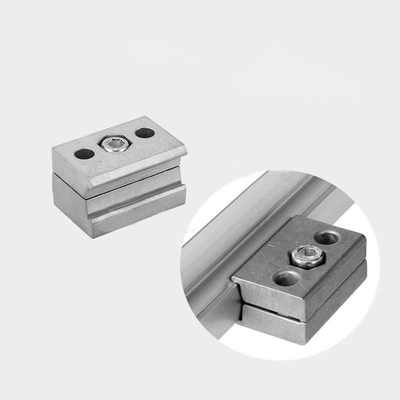 Aluminum Lean Pipe Joint Double Hole Function Accessories Range Complete
