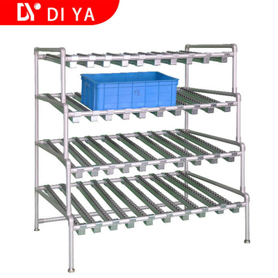 Aluminum Lean Pipe Joint Double Hole Function Accessories Range Complete