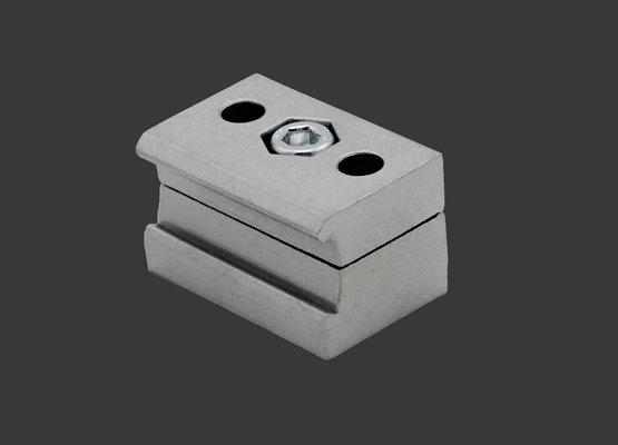 Aluminum Lean Pipe Joint Double Hole Function Accessories Range Complete