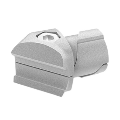 Aluminum Tubing Connector Lean Pipe Joint Fastener Kit 45 Degree Double Tube Built-in Joint