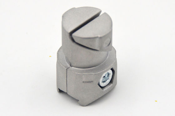 6065 T6 Lightweight Aluminium Alloy Lean Pipe Connector Sandblasting Lean Tube Joints