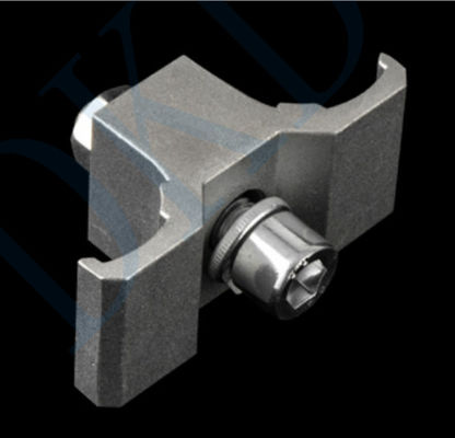 Castor Wheel Mounting Base Wheel Support Bracket For Lean Rack System