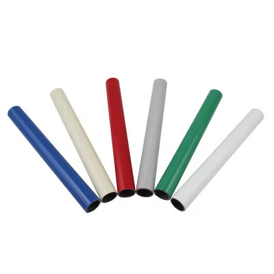 Diameter 28mm Colourful PE/ABS Coated Kaizen Steel Lean Pipe / Lean Tube for Lean Pipe Rack System