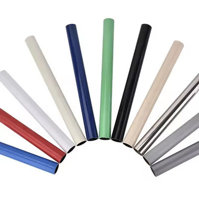 Diameter 28mm Colourful PE/ABS Coated Kaizen Steel Lean Pipe / Lean Tube for Lean Pipe Rack System