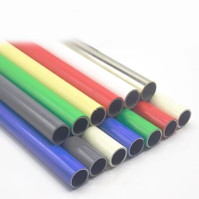 H2810 Assemble Tube Lean Pipe ABS/PE Coated Pipe for Heavy Duty Rack System