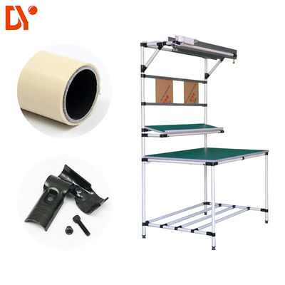 H2810 Assemble Tube Lean Pipe ABS/PE Coated Pipe for Heavy Duty Rack System