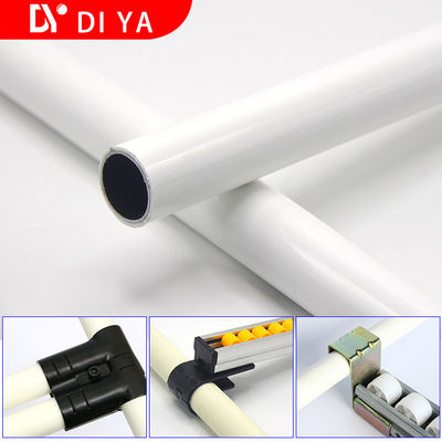 Industrial Lean Equipment Materials OD 28mm Steel Pipe for Assembly Worktable