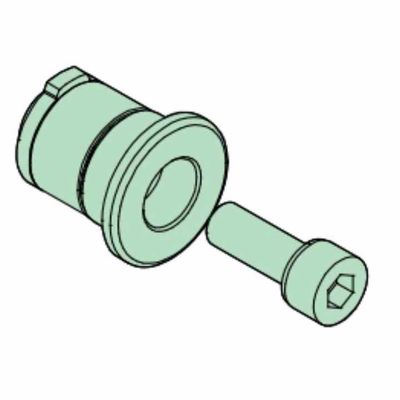 OD 28mm Lean Pipe Accessory Lean Tube End Cap Aluminum Round Tubing Metal Plug