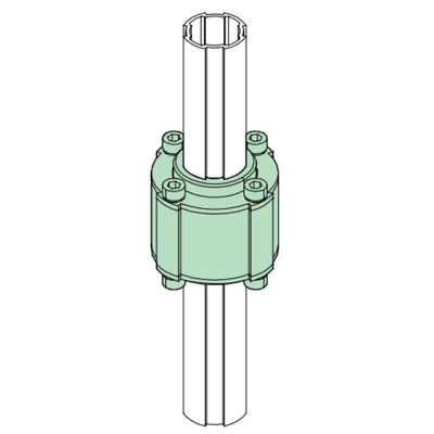 Lean Pipe Rotator Industrial Aluminum Profile Slew Bearing Roller