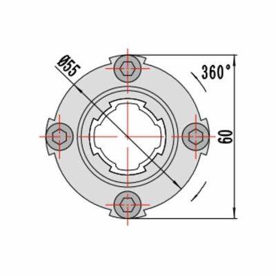 Lean Pipe Rotator Industrial Aluminum Profile Slew Bearing Roller