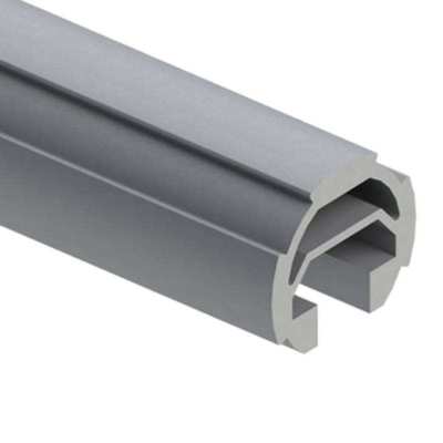 DY43-02A Industrial Automation Tube Aluminum Alloy Workbench Assembly 43mm T Groove Lean Pipe T Slot Frame Round Tube