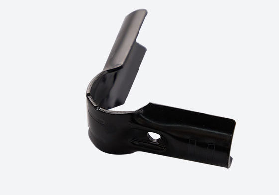 H-3 Lean Pipe Connector 2.3mm SPHC Black Electrophoresis Lean Pipe Joint