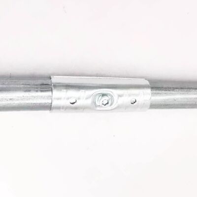 HJ-16 Chrome-plated Metal Pipe Connector  for Esd Workbench