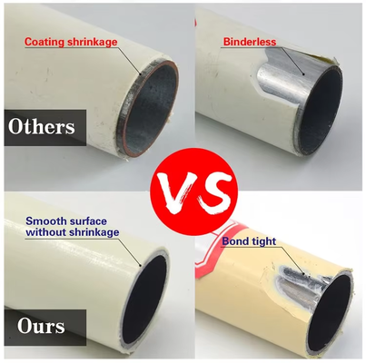 OD28mm Colorful Pe Coated Industrial Lean Pipe Tubes For Plant Warehouse
