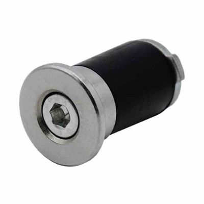 OD 28mm Lean Pipe Accessory Lean Tube End Cap Aluminum Round Tubing Metal Plug
