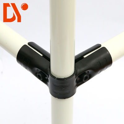 HJ-2 raccords de tuyaux maigres joints de tuyaux maigres / connecteur de tube maigre pour étagère de chariot de travail
