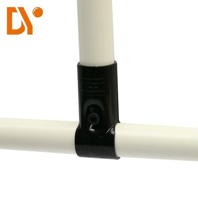 HJ-1 électrophorèse noire joint de tuyau mince en chrome enduit connecteur de tube mince raccords minces