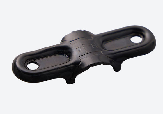 H-14 Connecteur de joint de tuyau profilé noir par électrophorèse pour tuyau profilé de 28 mm