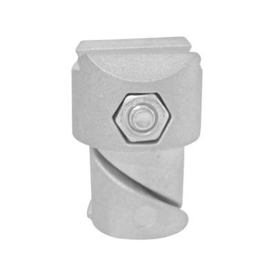 DYJ19-B01 Connecteur de tuyau profilé industriel, accessoires de joint d'établi, joint interne droit en aluminium