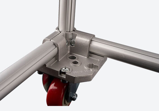 6063 Aluminum One-piece Base with Sandblasting Surface for 3rd Generation Lean Pipe Base Accessory