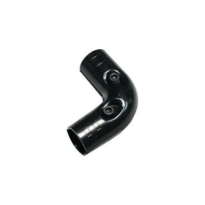 Black Plating Metal Lean Pipes Flexible Pipe Connector Metal Joint for Lean Tube