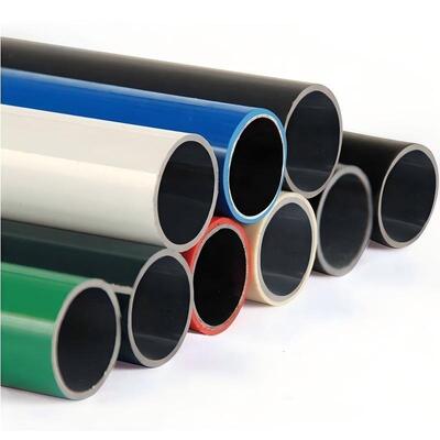 Personnaliser les tuyaux revêtus de 28 mm en plastique revêtu de tuyaux en acier Lean Tube pour le système Lean Rack