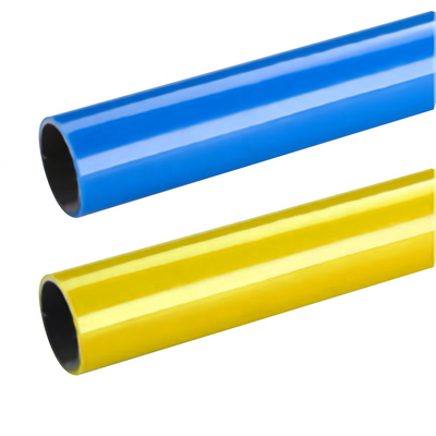 28 mm PE / ABS enduit d'acier de tuyau inclinable ESD pour support de débit de banc de travail